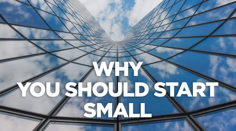 Starting Small in Real Estate