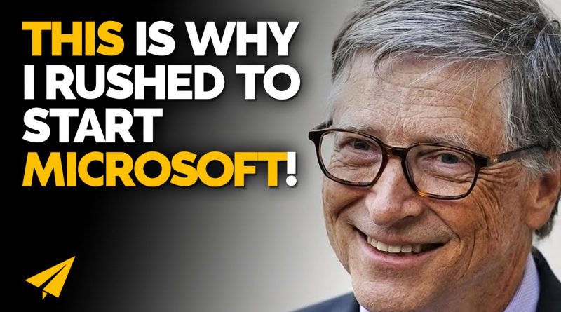 I Could've WAITED a Few YEARS Before STARTING MICROSOFT! | Bill Gates | #Entspress