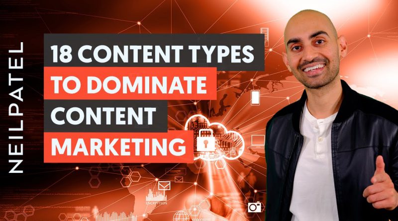 18 Content Types to Dominate Content Marketing - Module 1 - Lesson 3 - Content Marketing Unlocked