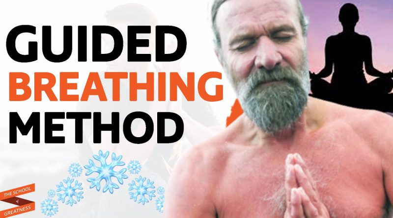 GUIDED Wim Hof Breathing Tutorial For STRESS & ANXIETY (Do This Everyday)| Lewis Howes