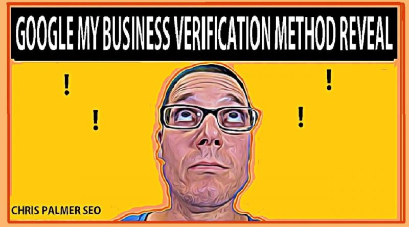 Local SEO  🎩 Google My Business Verification