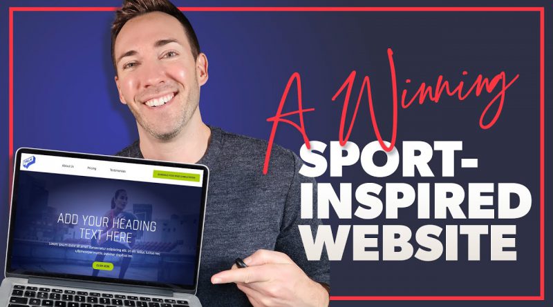 Create Your Own Athletic-Inspired Website: An Elementor Wordpress Tutorial