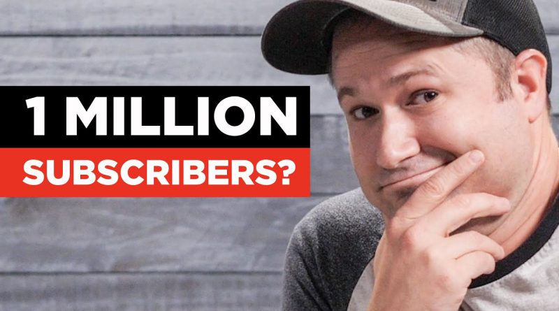 Jon's Tips for Growing to 1 Million Subscribers