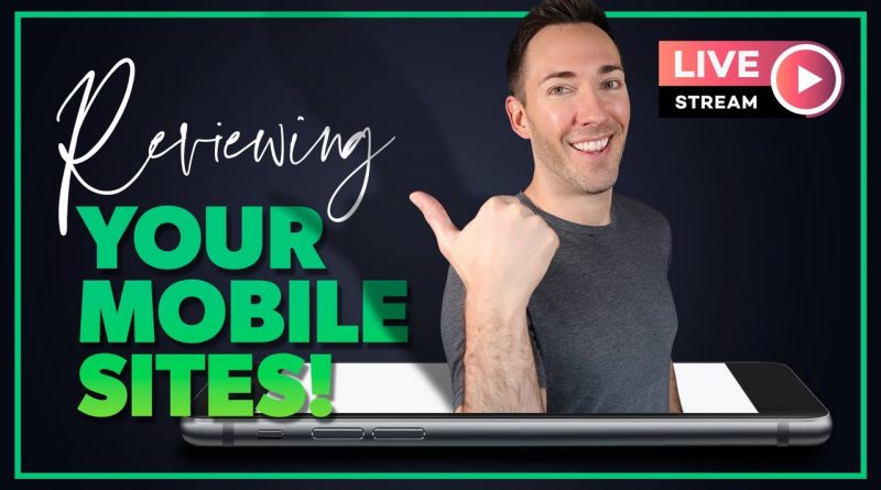 LIVE: Reviewing YOUR Websites on Mobile!