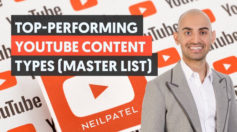 Top-Performing Content Types for YouTube (The MASTER LIST) - Module 1 - Lesson 3 - YouTube Unlocked