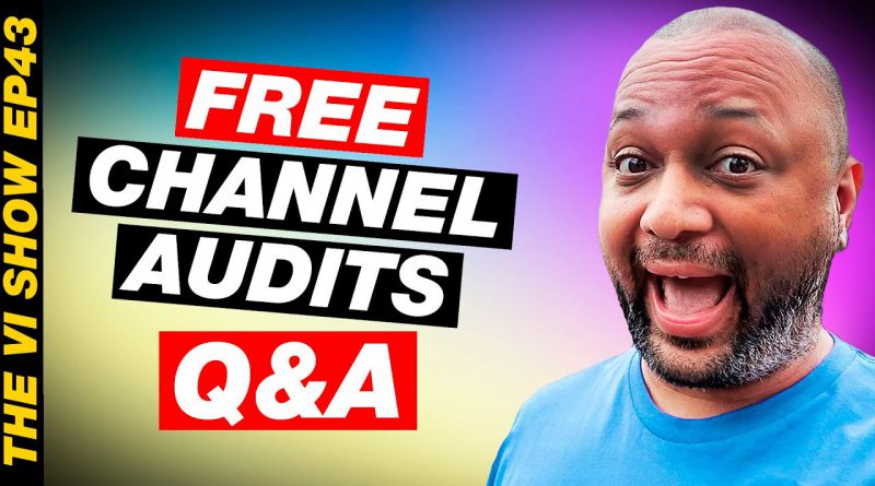 Channel Audit and Tips for Making Your Videos Better with Travis MCP!