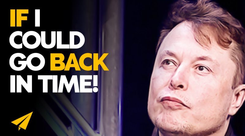 Here's What I Would Tell My 20-Year-Old Self! | Elon Musk | #Entspresso