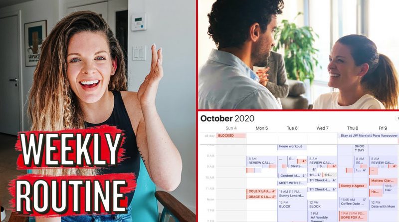 my PRODUCTIVE weekly routine as an 8-figure ENTREPRENEUR & WIFE!