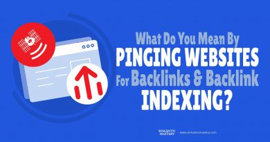 What Do You Mean By Pinging Websites For Backlinks And Backlink Indexing