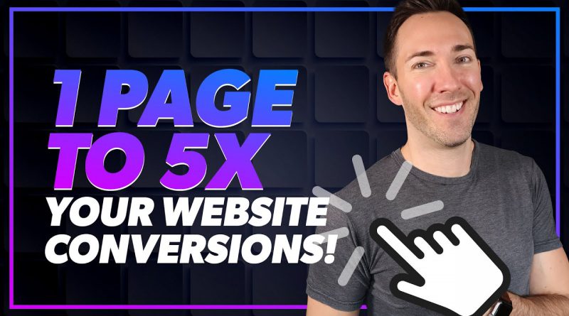 ☝️THIS One Page Can 5x Your Website Conversions!