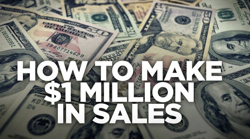 How to make $1 Million in Sales - Young Hustlers with Grant Cardone
