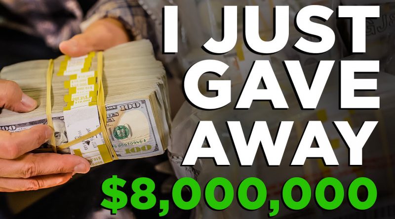 Undercover Billionaire Gives Away $8,000,000 - Grant Cardone