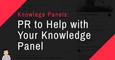Using PR to Help with Knowledge Panel, Not Noteworthy enough for a Knowledge Panel?
