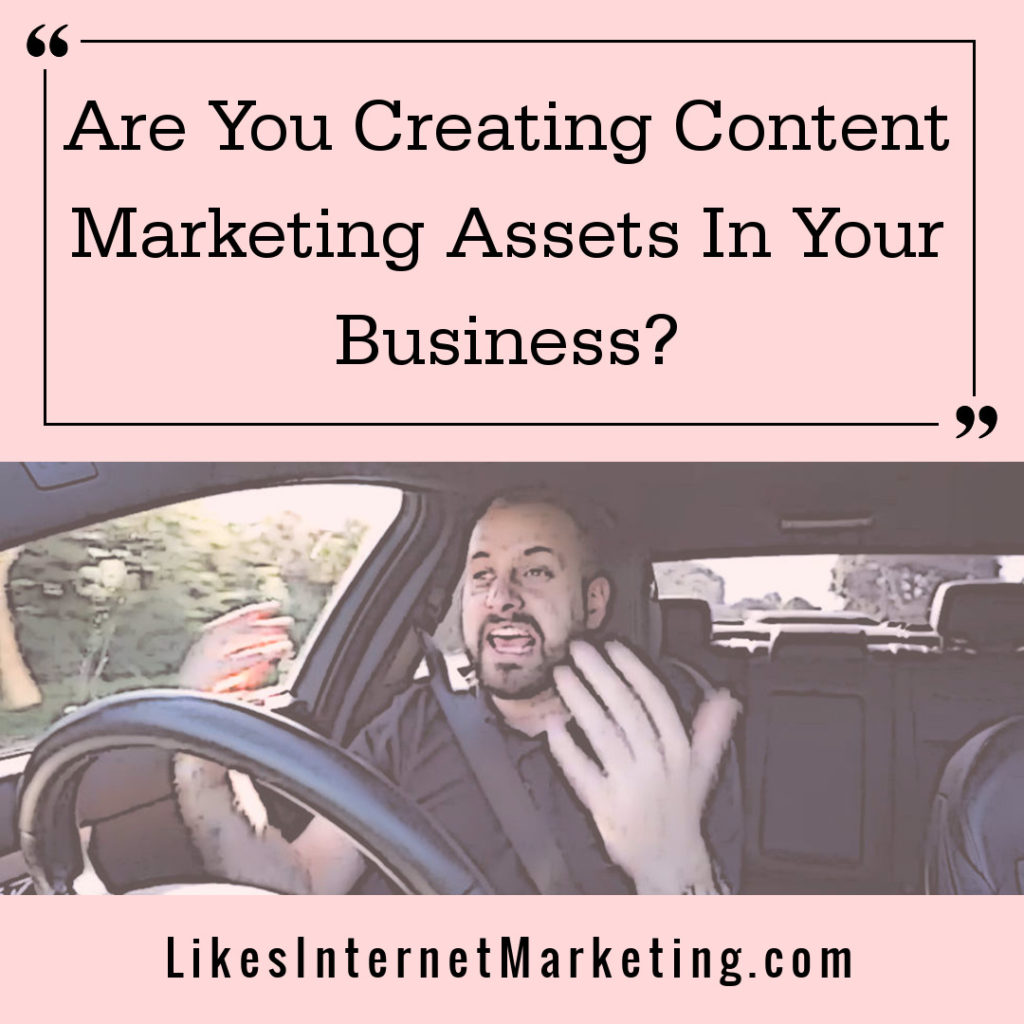 Are You Creating Content Marketing Assets, Like Marketing Webinars?