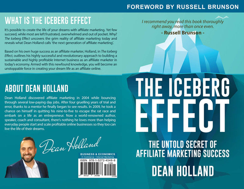 Front And Back Covers Of The Iceberg Effect Book