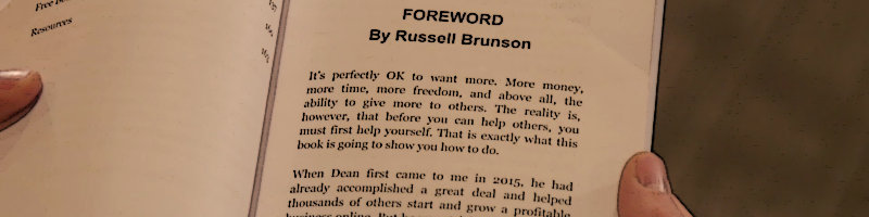 Keep Scrolling Down To Watch Russell Brunson Read The Foreword He Wrote