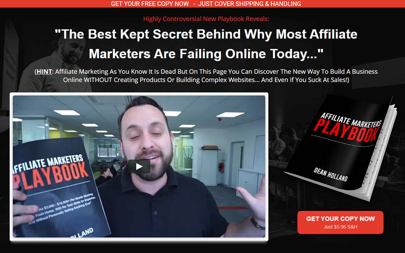 I've Prepared This Free Product For You, The Affiliate Marketer's Playbook